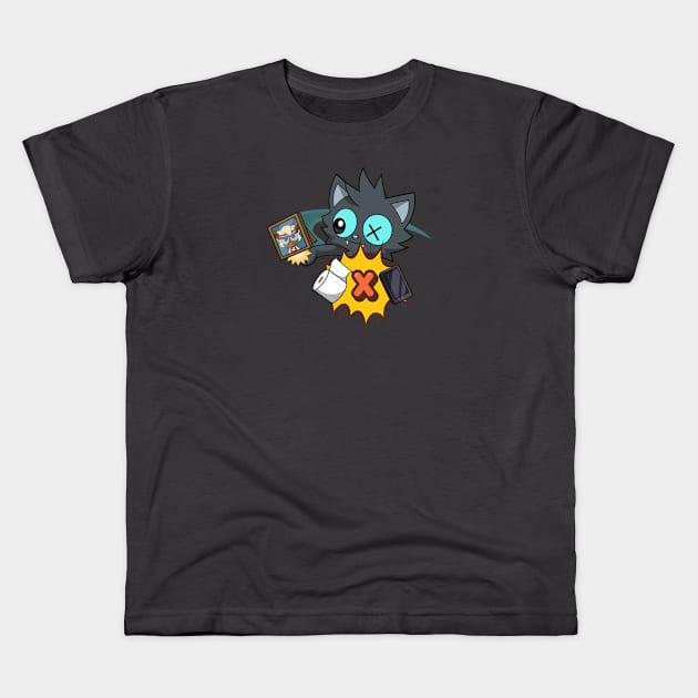 kittyswat X Kids T-Shirt by kittyswat